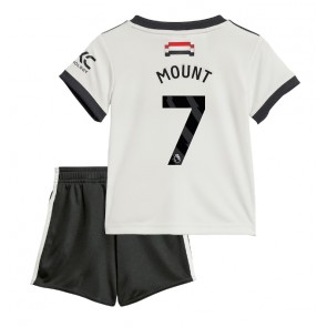 Manchester United Mason Mount #7 Rezervni Dres za Dječji 2024-25 Kratak Rukavima (+ kratke hlače)